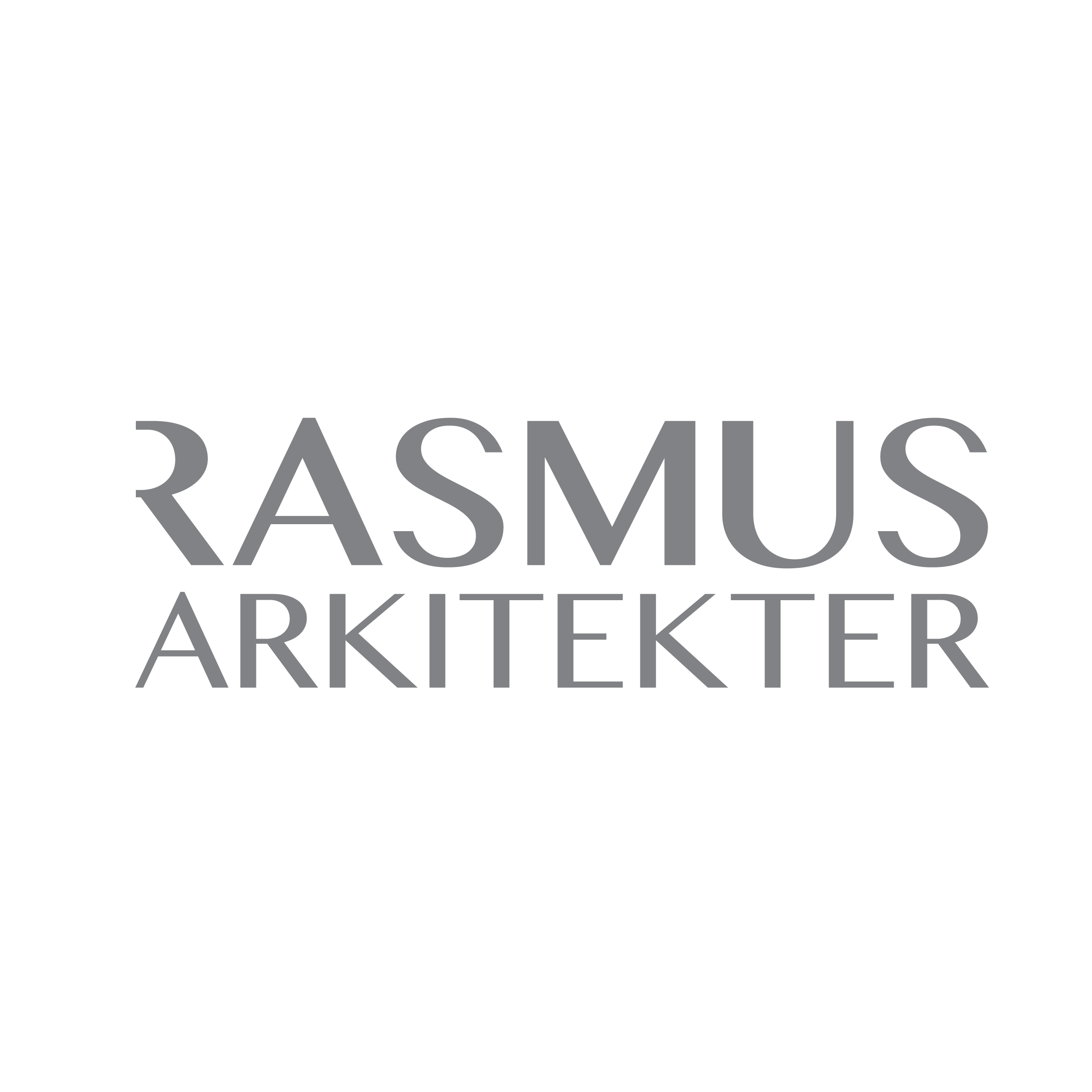Logo rasmus arkitekter